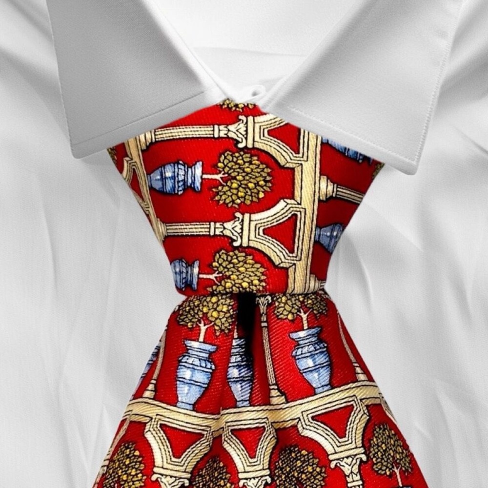 Eximious of London Topiary 100% Silk Necktie